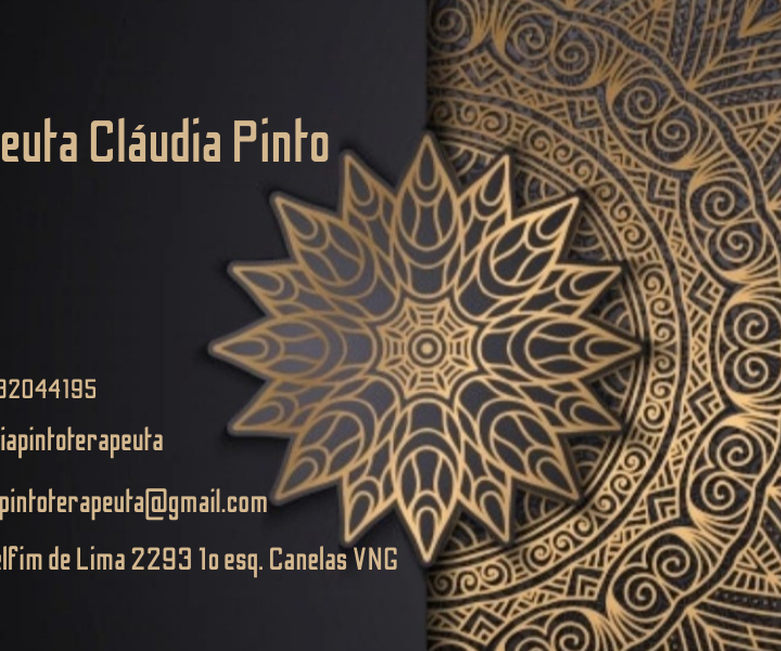 Terapeuta Cláudia Pinto-Fisioterapeuta